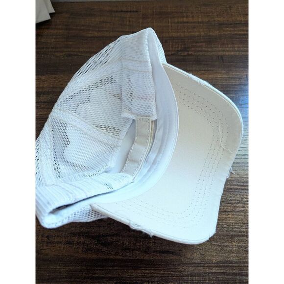 2/$30 Cream Ladies Lake Life Trucker Cap - Picture 5 of 7